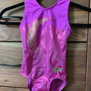 GK Elite Gymnastics leotard (size CS)